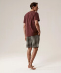 Pyžamo Atlantic NMP-397 kr/r S-2XL vínově šedá XL