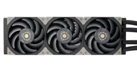 Silverstone SST-XE360PDD čierna / strieborná / Vodný chladič CPU / duálny socket / 360mm / 3x 120mm (SST-XE360PDD)
