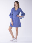 Look Made With Love Šaty 331 Chic Blue/White S/M