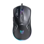 Onikuma CW917 čierna / Herná myš / drôtová / RGB / 3600 DPI / 6 tlačidiel (CW917 Black Wired)