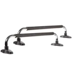 Bradlá PUSH Black - GymBeam (čierna) (48829-1-black)