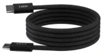 Adam Elements iLinio C100 čierna / Magnetický kábel / USB-C - USB-C / 100W / 2 ks (ACBADC100SETBK)