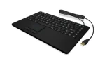 Keysonic KSK-5230 IN čierna / Priemyselná klávesnica / Touchpad / IP68 / USB / US (28076)