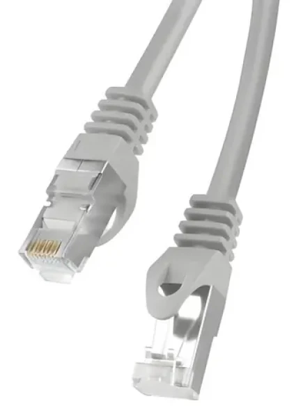 Lanberg CAT6 FTP 15 m šedá / Patch kábel / RJ45-RJ45 / Fluke Passed (PCF6-10CC-1500-S)