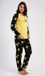 Dámske dlhé pyžamo Bee žlutá M