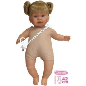 Llorens 422A ALEXANDRA - realistická bábika so zvukmi a mäkkým látkovým telom - 42 cm