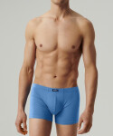Boxerky Atlantic 5SMH-002 A'5 M-2XL modro-grafitově-černá M