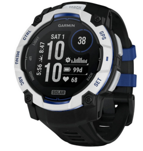 Garmin Instinct 3 Solar - 50mm Black White (010-02935-03)