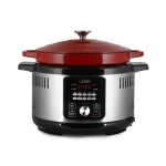 Lauben OvenSafe Multicooker 6000RS červená / Multifunkčný hrniec / 1500W / 6L / 10 programov (LBMCMOSMC60SA)