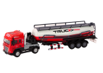 Mamido Kamión s prívesom TIR cisterna 1:24 Nákladné auto červené so zvukmi