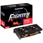 PowerColor Radeon RX 7600 XT Fighter 16GB / 1980 - 2755 MHz / 16GB GDDR6 / 128-bit / 3x DP / 1x HDMI / (8) 600W (RX7600XT 16G-F)