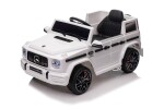 Mamido Mamido Detské elektrické autíčko Mercedes Benz G63 cabrio biele