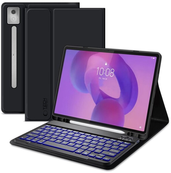 4kom.pl TECH-PROTECT SC PEN + KEYBOARD LENOVO IDEA TAB PRO / PRO MT 12.7 TB-373 BLACK