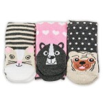 FUNNY dievčenské ponožky - 3pack, Pidilidi, PD0136-01, dievča - 23-26