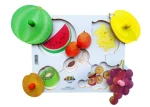 Just Jigsaws 155 Lúpeme a krájame plodiny 6 - drevené doskové puzzle