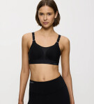 TRIACTION EXTREME LITE - Ľahká športová podprsenka na beh a pilates Triumph BLACK 70C