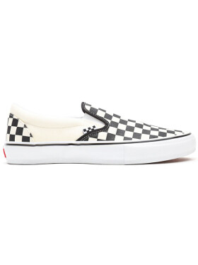 Vans Skate Slip-On (Checkerboard) black/off pánske letné topánky