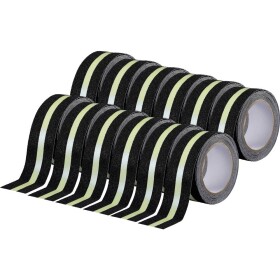 TOOLCRAFT 12xTO-10187130 Anti-slip tape Sugo čierna, zelená (d x š) 10 m x 55 mm 12 ks; 12xTO-10187130