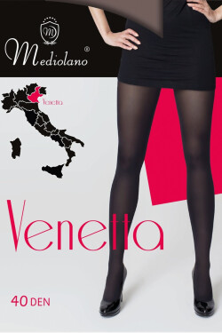 Dámske pančuchové nohavice VENETTA 40DEN nero 2