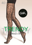 Pančuchy Gatta Modern wz.09 40 den 2-4 nero 2-S