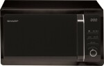 Sharp R243BK Microwave oven solo compact, 20l, 800W