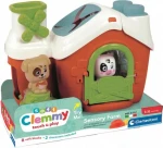 Clementoni Soft Clemmy Vkladacia senzorická farma s 8 kockami