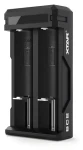 Xtar Nabíjačka batérií 18650 čierna / Nabíjačka / USB-C / 2x Li- ION / LED indikácia (SC2)