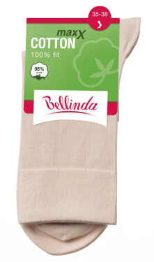 Dámské bavlněné ponožky COTTON SOCKS béžová model 15437750 Bellinda Velikost: