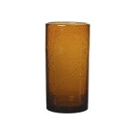 Ferm Living Pohár na vodu z recyklovaného skla Oli Amber 220 ml