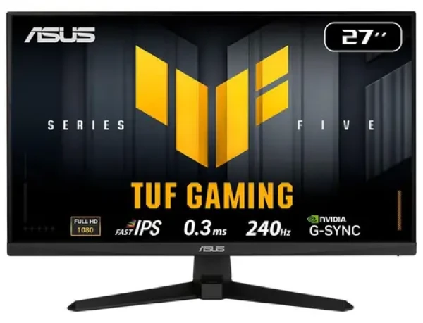 27" Asus TUF Gaming VG279QM5A čierna / Monitor / Fast IPS / FHD / 240Hz / 0,3ms / 2x HDMI+DP / Repro (90LM0B80-B01171)