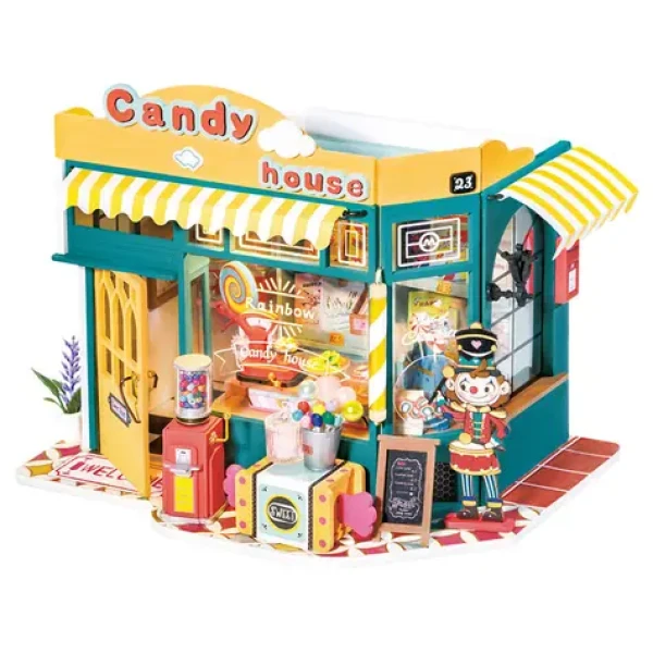 Robotime miniatúra domčeka Cukráreň
