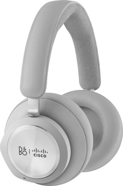 Bang & Olufsen Bang & Olufsen CISCO980 Kopfhorer, ohrumschliessend: - simultane Verbindung zu 2xBluetooth-Geraten, 1xUSBA, 3,5mm, - kabellos/-gebunden, aktive Rauschunterdruck., WebexCertified, - hellgrau,Sprechen/Horen/Lade-Dauer:max23Std/47Std/120m...