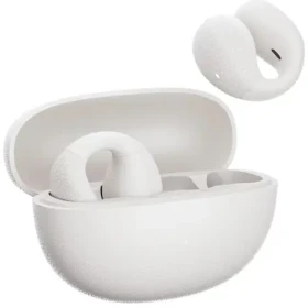 QCY C10 Crossky biela / bezdrôtové slúchadlá / ANC / mikrofón / Bluetooth 5.4 / IPX5 / dobíjací box (Crossky C01 black wh)