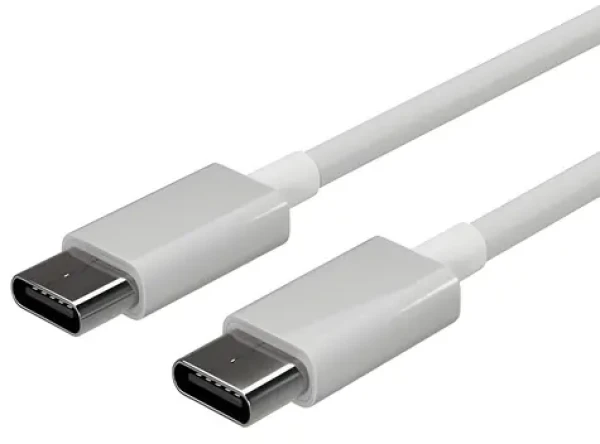 Shiverpeaks USB nabíjací a synchronizačný kábel USB-C - USB-C biela / Kábel / USB 2.0 / ABS / 2 m (FL31-12053)