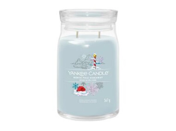 Yankee Candle Signature North Pole Hideaway 567g / doba horenia až: 90h (5038581161488)