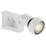 SLV PURI 147361 nástenné svetlo GU10 50 W biela; 147361