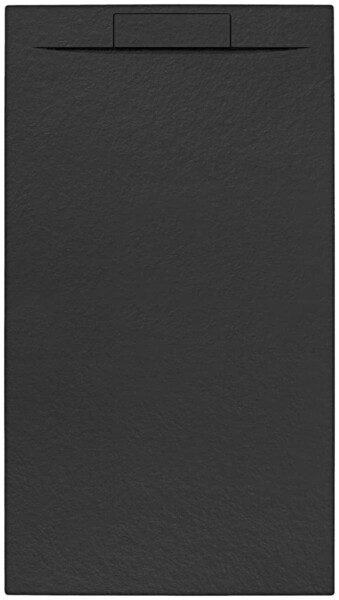 Sprchová vanička obdĺžniková SAT Fusion 100x80 cm liaty mramor Grafito SATFU10080G SATFU10080G