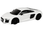 Mamido Elektrické autíčko R/C Audi R8 1:24 Rastar v bielej farbe