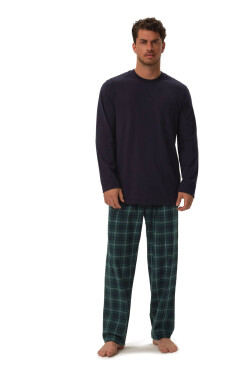 Pánske pyžamo 41913 Herb dark blue - HENDERSON tmavě modrá L