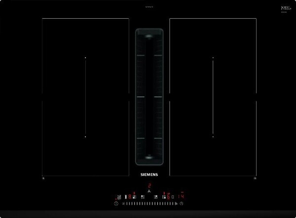 Siemens Siemens iQ500 ED731FQ15E, Black, Built-in, 70 cm, Zone induction hob, Glass-ceramic, 4 zone(s)