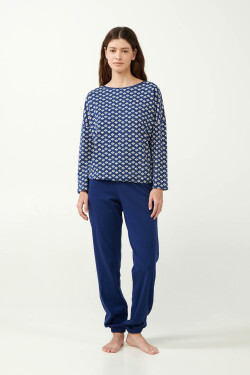 Vamp - Dámske pyžamo s potlačou 21404 - Vamp blue print XXL