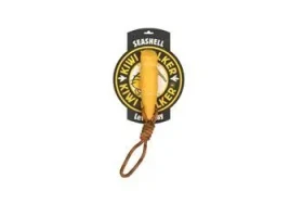 KIWI WALKER Mušle oranžová / Hračka pre psov / plávacie / TPR pena / 22 cm (TPR-847)
