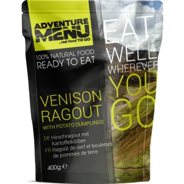 Jelenie ragú so zemiakovými haluškami - Adventure Menu (400 g) (55918-1-400g)