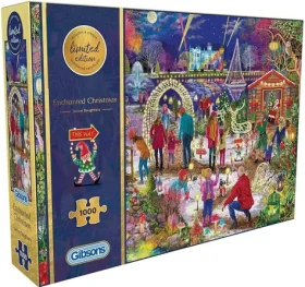 GIBSONS Puzzle Limitovaná vianočná edícia Kúzelné Vianoce
