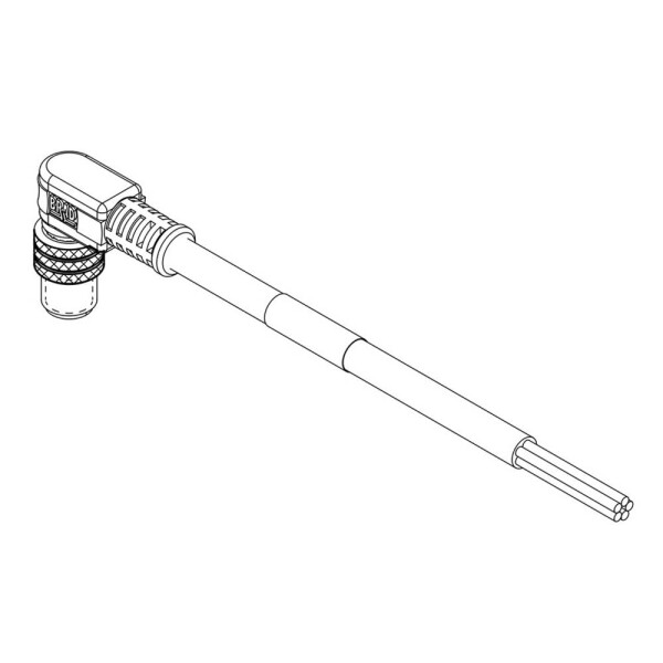 Molex upravený zástrčkový konektor pre senzory - aktory, 1200868378, 1 ks; 1200868378