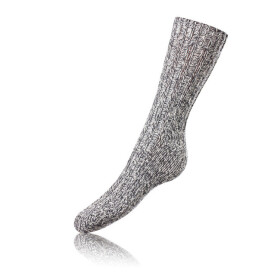 Zimné unisex ponožky NORWEGIAN STYLE SOCKS - Bellinda - šedá 39 - 42