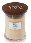 Woodwick White Honey 275g - váza stredná / doba horenia: až 65 h (5038581077833)