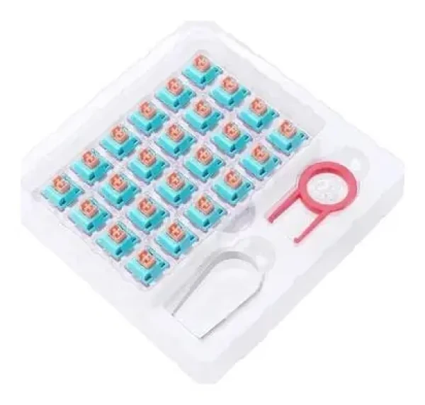 Redragon A113 Bullet R červená / sada mechanických switchov / 24 ks (A113 R)