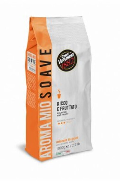 Vergnano Aroma Mio Soave 1 kg / Zrnková káva / 50% Arabica amp; 50% Robusta (8001800000445)