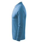 Single J. LS pánske polo tričko azúrovo modré 2XL